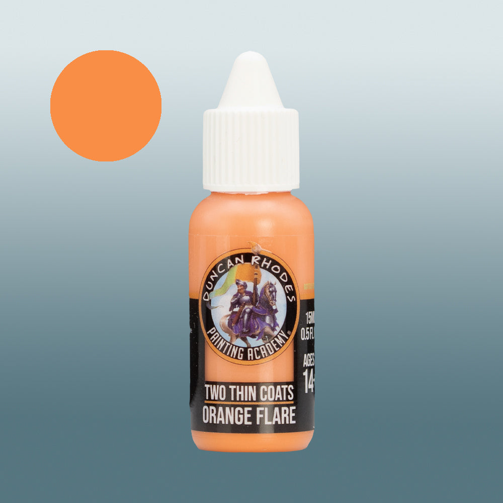 Two Thin Coats: Orange Flare (15)