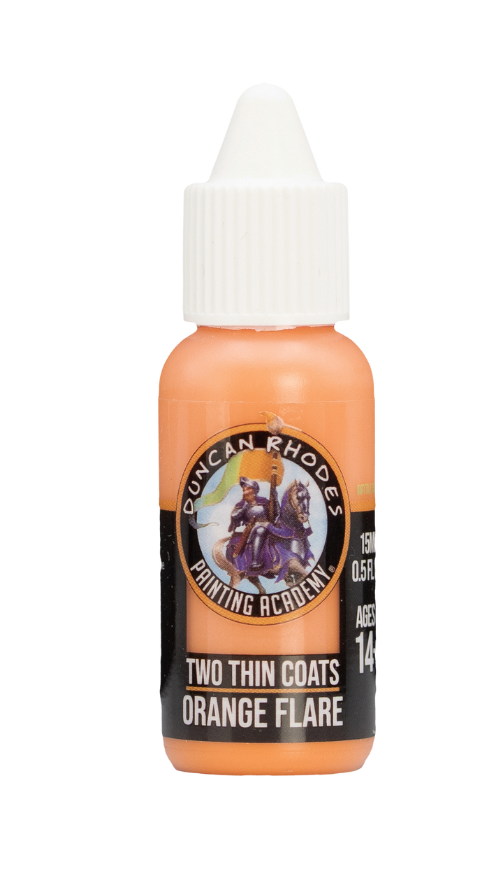 Two Thin Coats: Orange Flare (15)