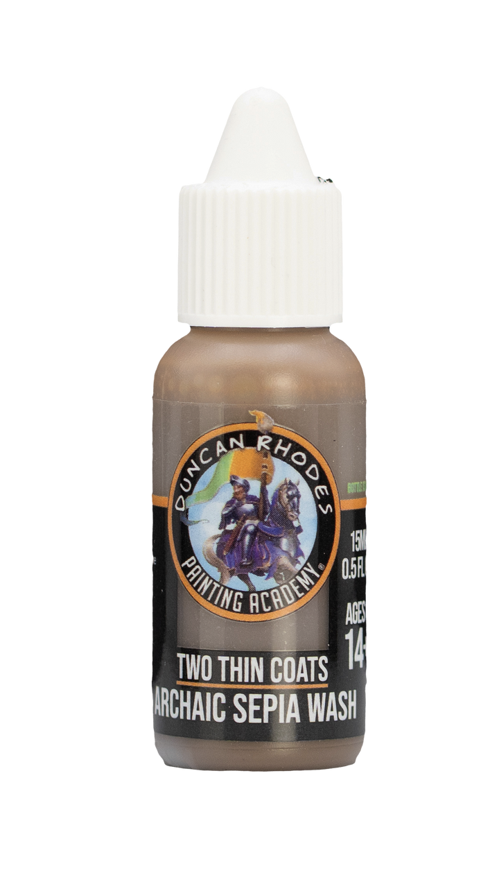 Two Thin Coats: Archaic Sepia Wash (129)