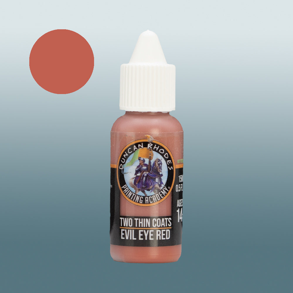 Two Thin Coats: Evil Eye Red (9)