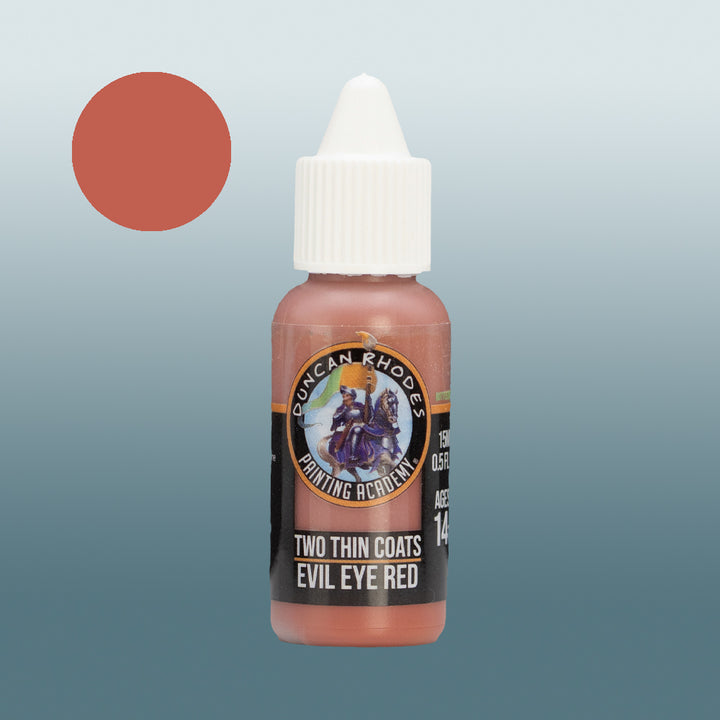 Two Thin Coats: Evil Eye Red (9)