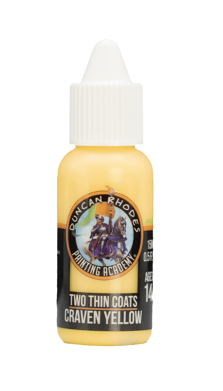 Two Thin Coats: Craven Yellow (146)