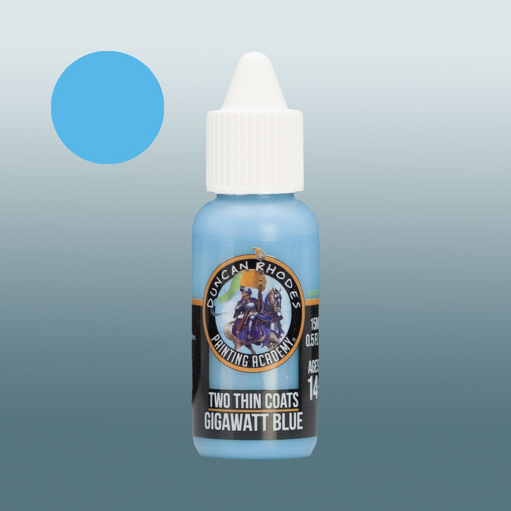 Two Thin Coats: Gigawatt Blue (147)