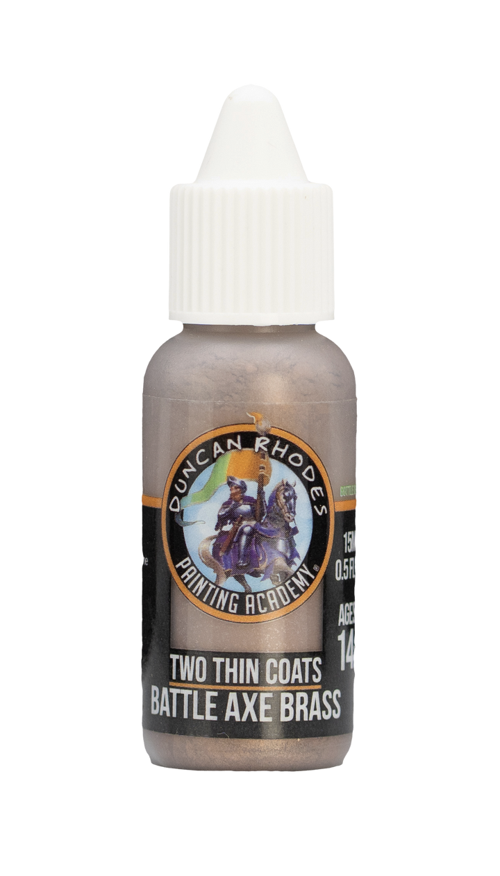 Two Thin Coats: Battle Axe Brass (167)