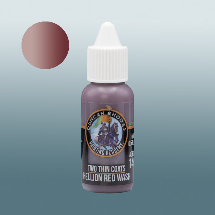 Two Thin Coats: Hellion Red Wash (130)
