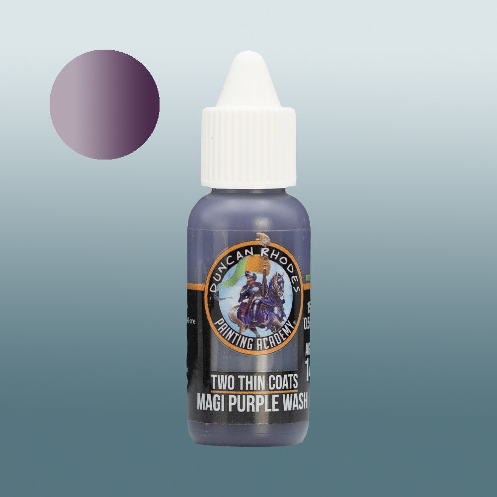 Two Thin Coats: Magi Purple Wash (132)