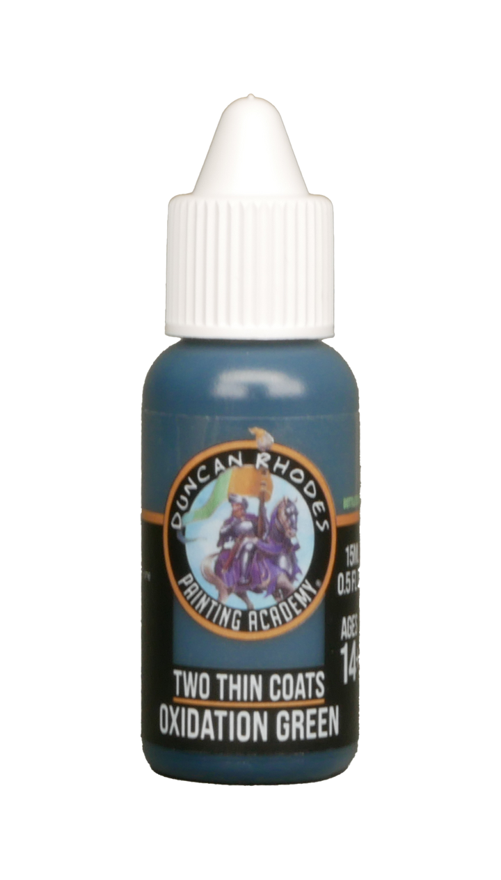 Two Thin Coats: Oxidation Green (46)