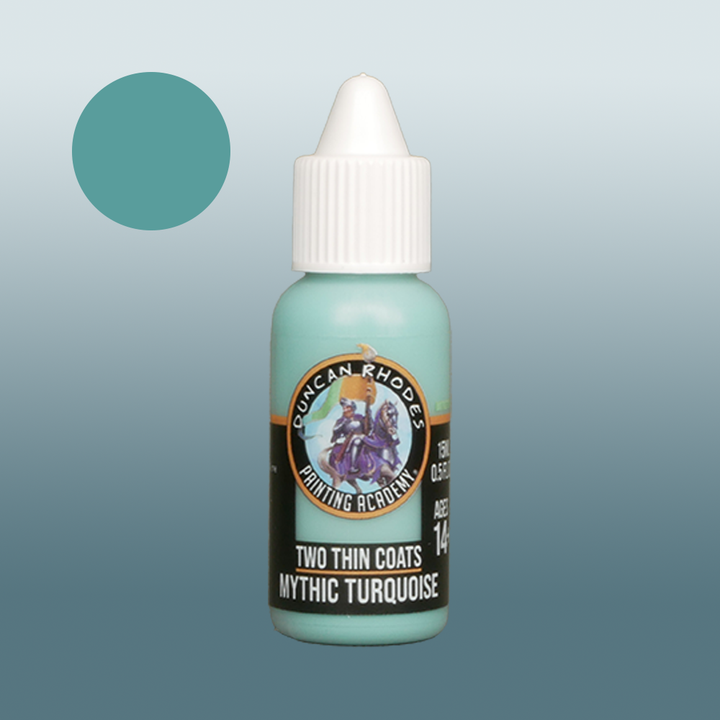 Two Thin Coats: Mythic Turquoise (49)