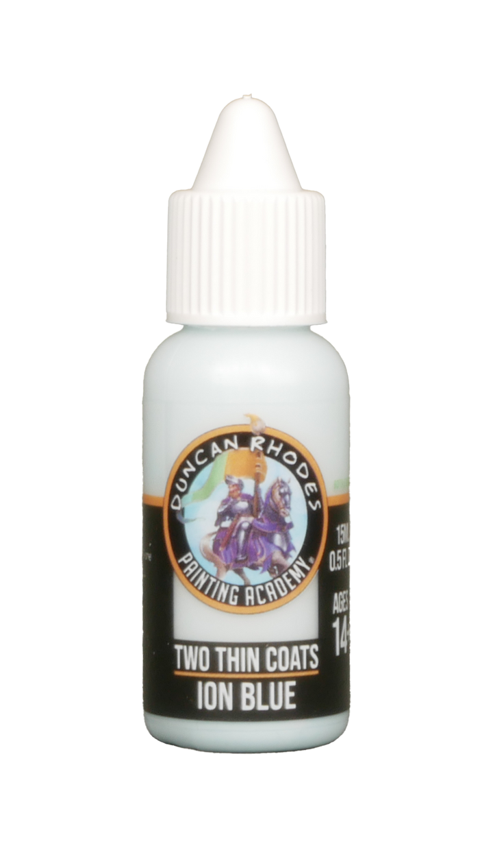 Two Thin Coats: Ion Blue (154)