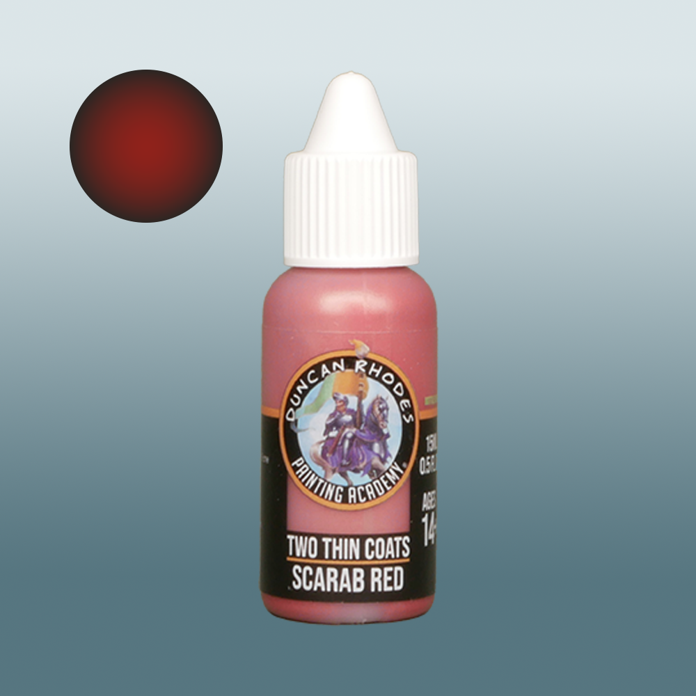 Two Thin Coats: Scarab Red (175)