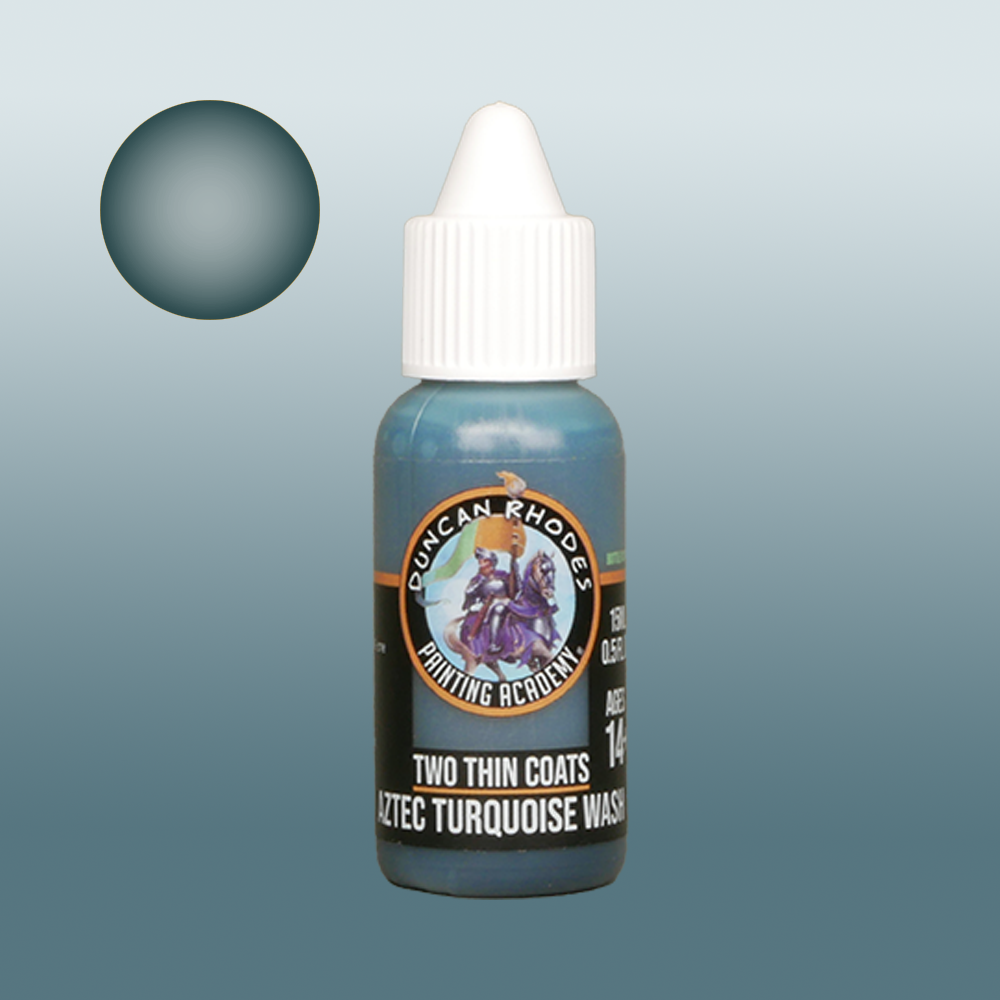 Two Thin Coats: Aztec Turquoise Wash (135)