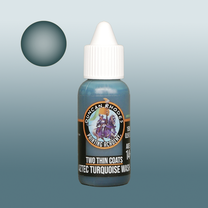 Two Thin Coats: Aztec Turquoise Wash (135)