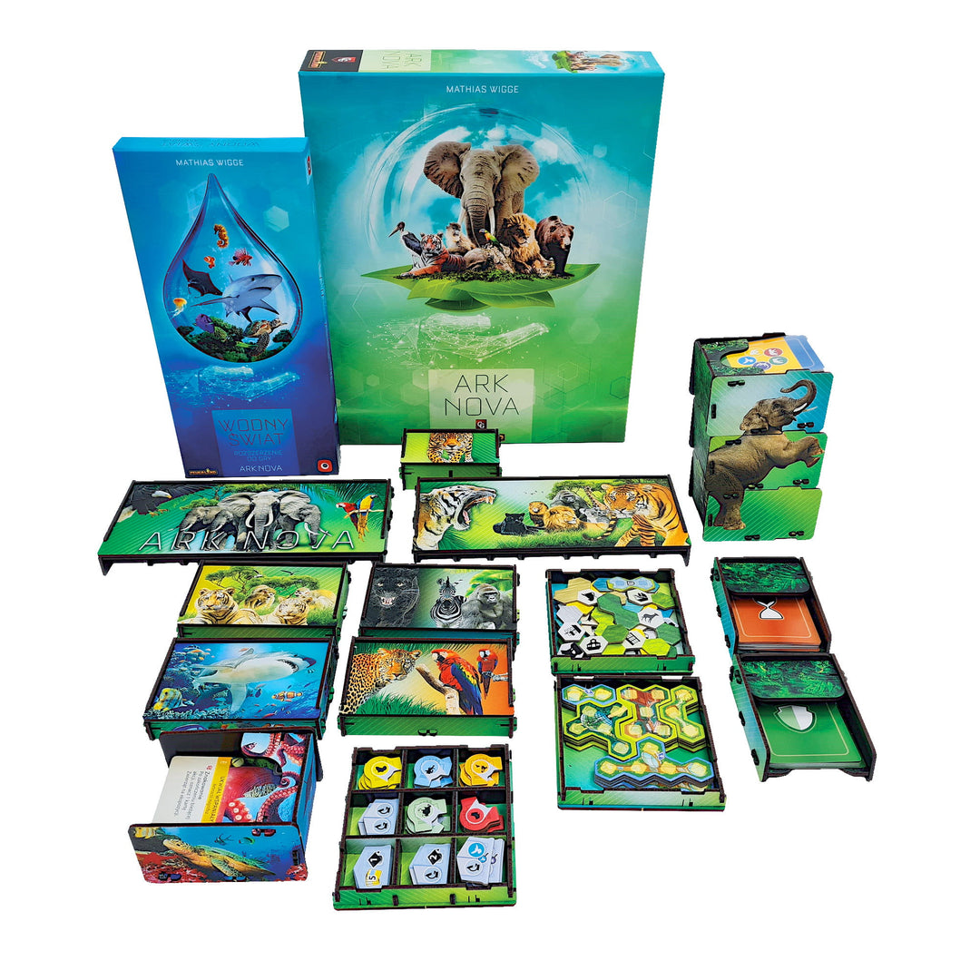 Insert for Ark Nova + Marine Worlds (UV Print) (e-Raptor)