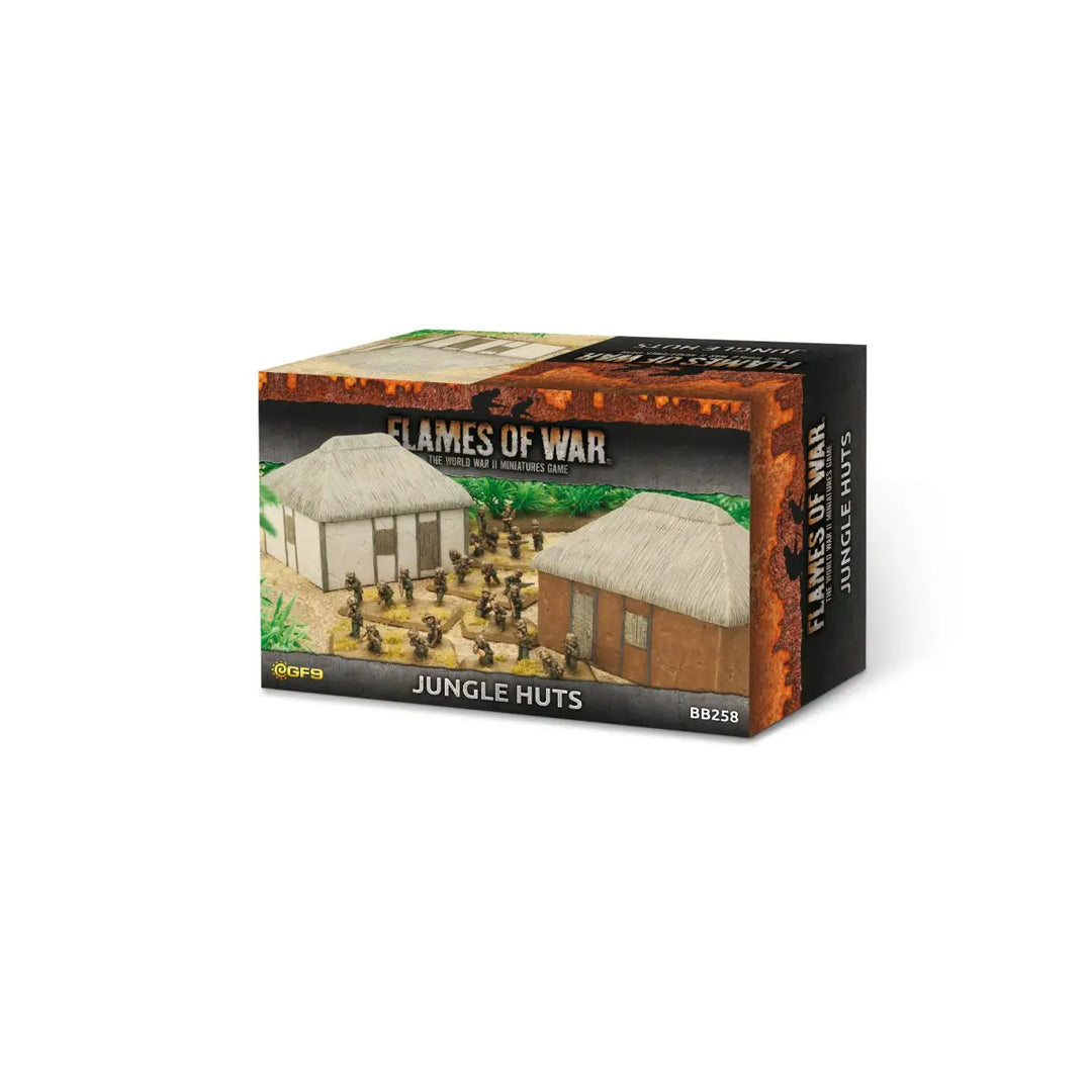 Flames of War: Features - Jungle Huts (x2) (BB258)