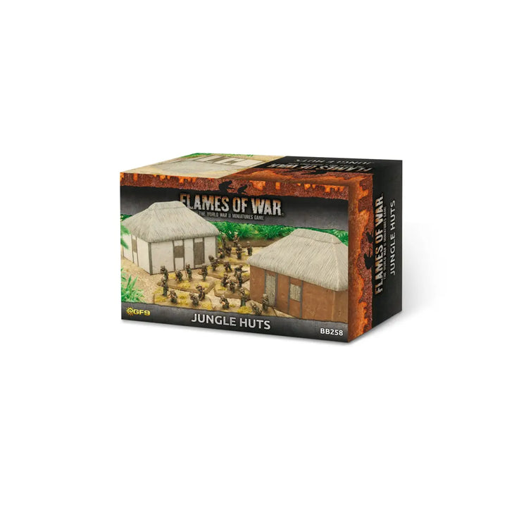Flames of War: Features - Jungle Huts (x2) (BB258)