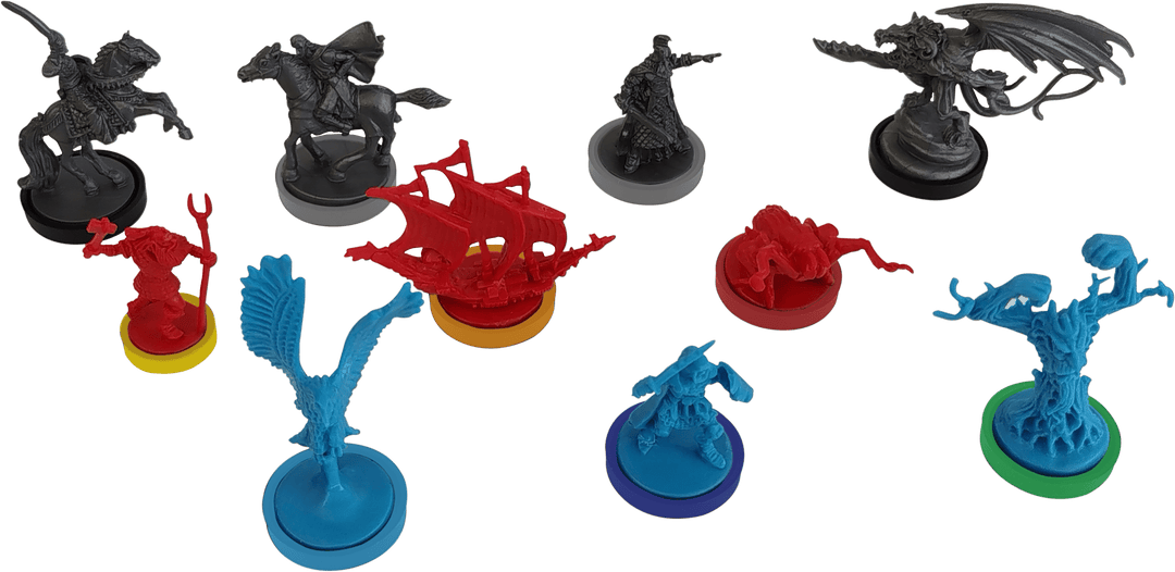 War of the Ring: Second Edition – Expansions Plastic Colored Rings