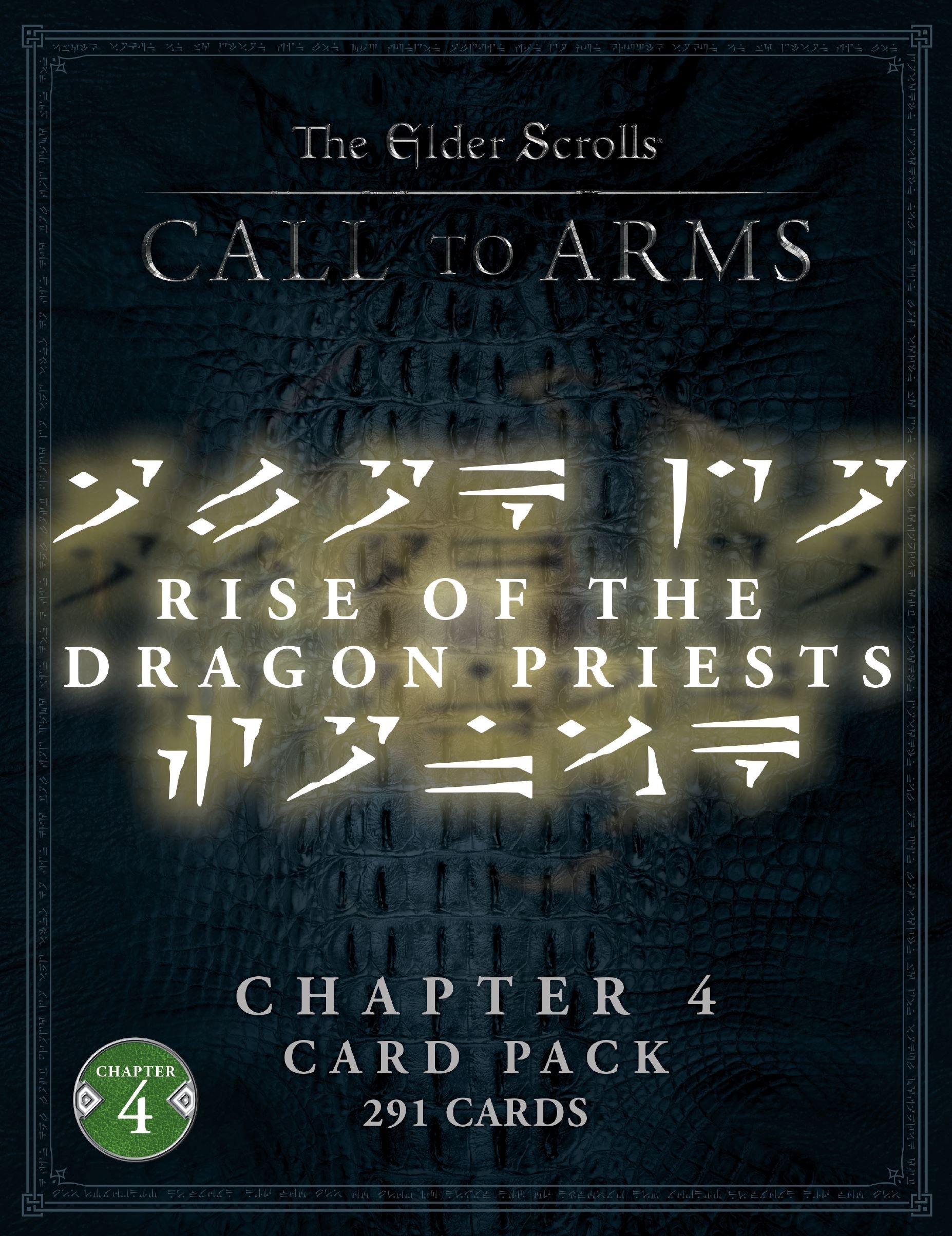 The Elder Scrolls Call to Arms Chapter 4 Card Pack Rise of the Dr(02)