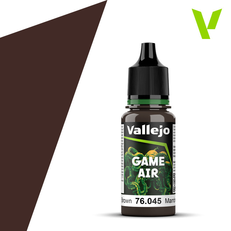 Vallejo Game Air: Charred Brown (76.045) (46)