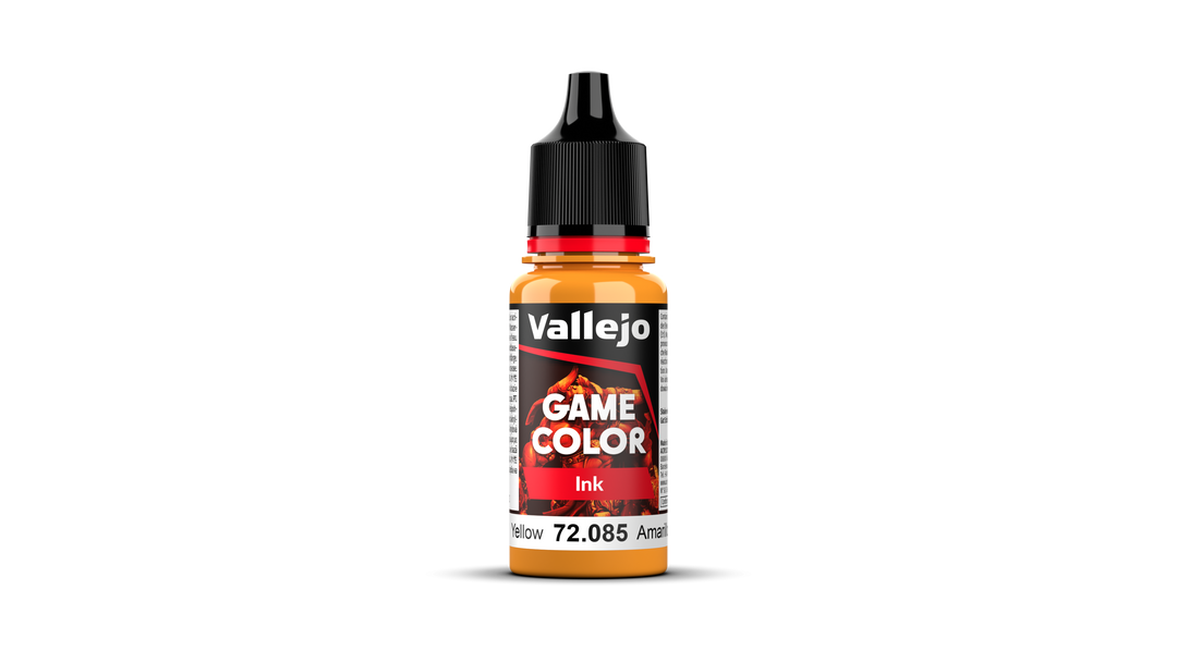Vallejo Game Color Ink: Yellow (72.085) (111)