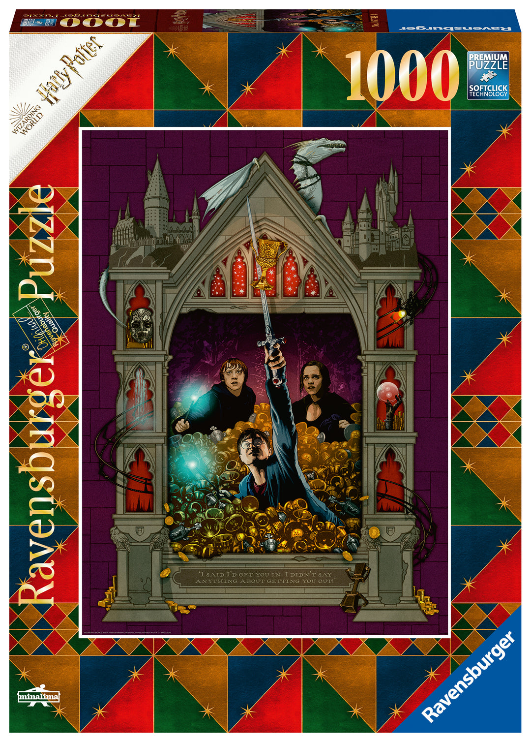 Harry Potter & The Deathly Hallows - 2 Part (1000 brikker)