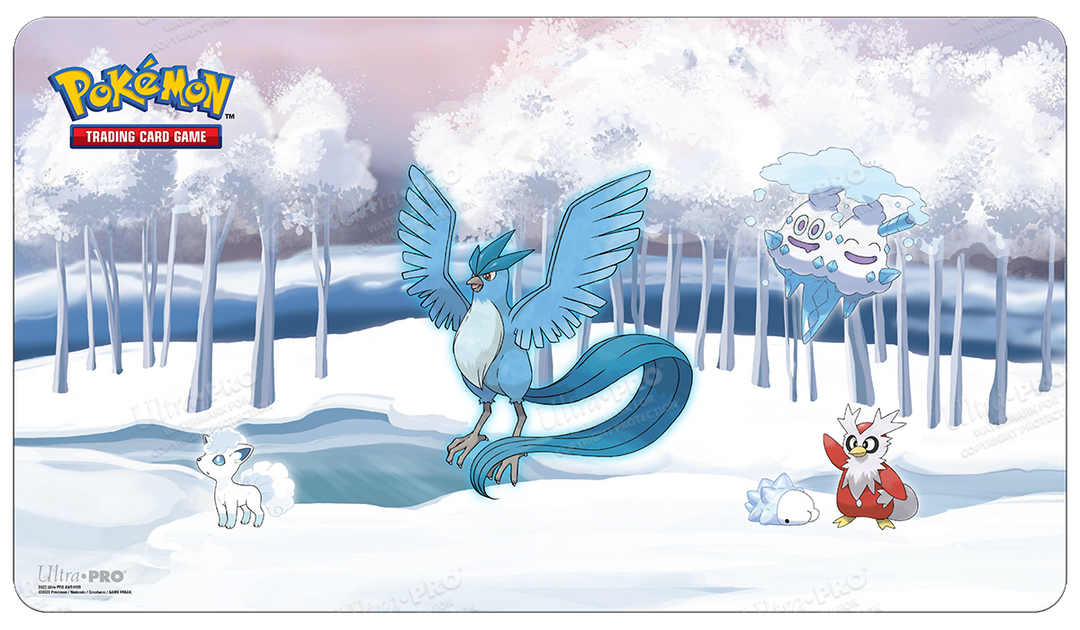 Gallery Series Frosted Forest Standard Gaming Playmat Mousepad for Pokemon (Ultra PRO)