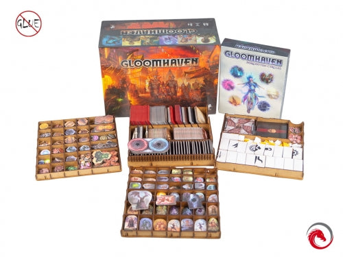 Insert for Gloomhaven + Forgotten Circle™ (e-Raptor)