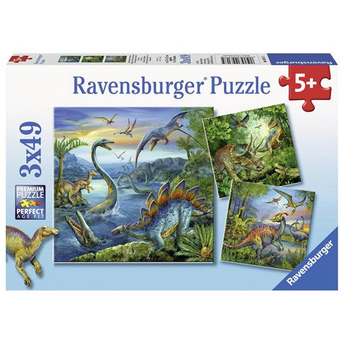 Dinosaur Fascination (3 x 49 brikker)
