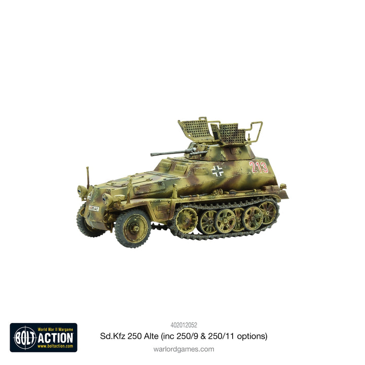 Bolt Action: Sd.Kfz 250 (Alte) Half-Track (Options For 250/1, 250/9 & 250/11 Variants)