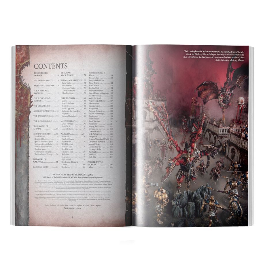 Warhammer Age of Sigmar: Blades of Khorne - Battletome (3rd Edition)