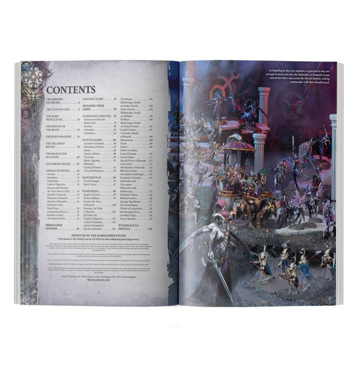 Warhammer Age of Sigmar: Hedonites of Slaanesh - Battletome