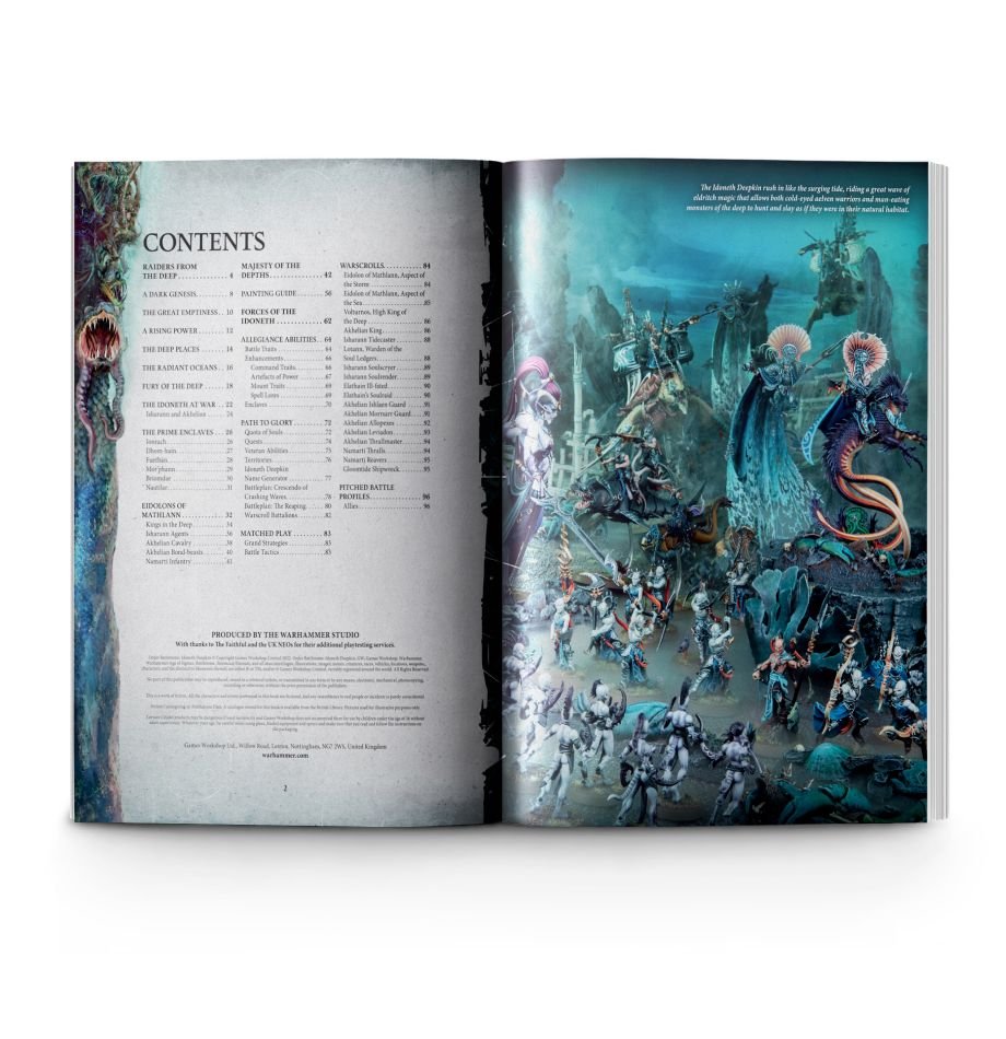 Warhammer Age of Sigmar: Idoneth Deepkin Battletome (9th)