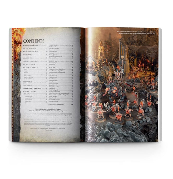 Warhammer Age of Sigmar: Fyreslayers Battletome