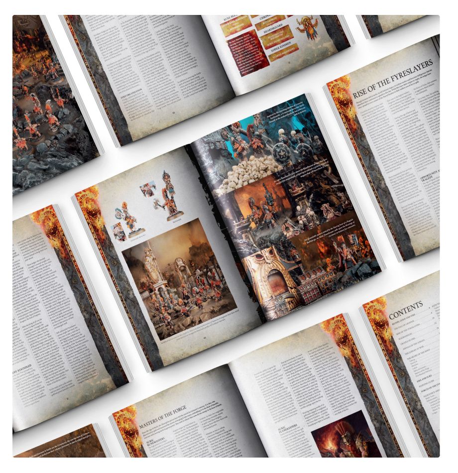 Warhammer Age of Sigmar: Fyreslayers Battletome