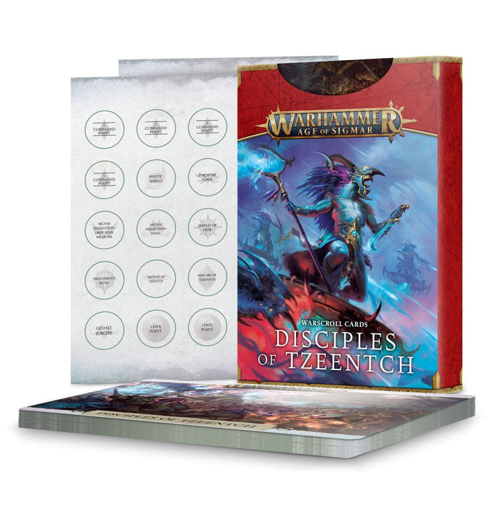 Warhammer Age of Sigmar: Disciples of Tzeentch - Warscroll Cards