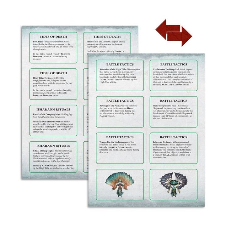 Warhammer Age of Sigmar: Idoneth Deepkin Warscroll Cards (9th)