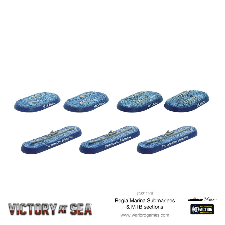 Victory at Sea: Regia Marina Submarines & MTB sections