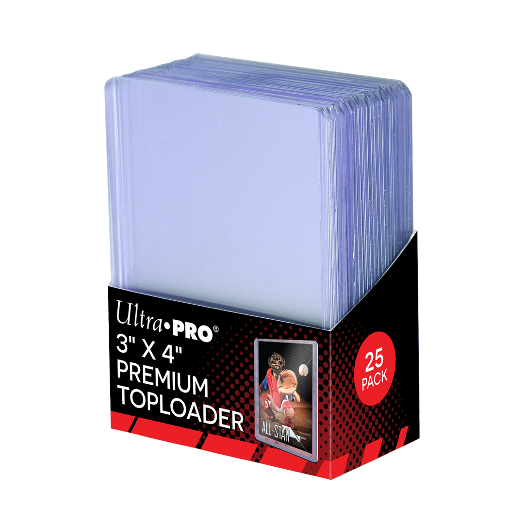 3" x 4" Ultra Clear Premium Toploaders (25ct) (Ultra PRO)