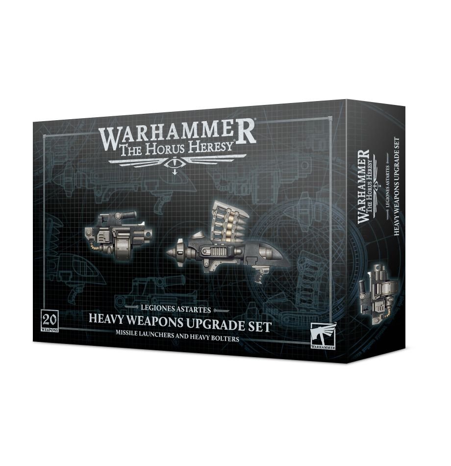 Warhammer Horus Heresy: Legiones Astartes - Heavy Weapons Upgrade Set – Missile Launchers and Heavy Bolters