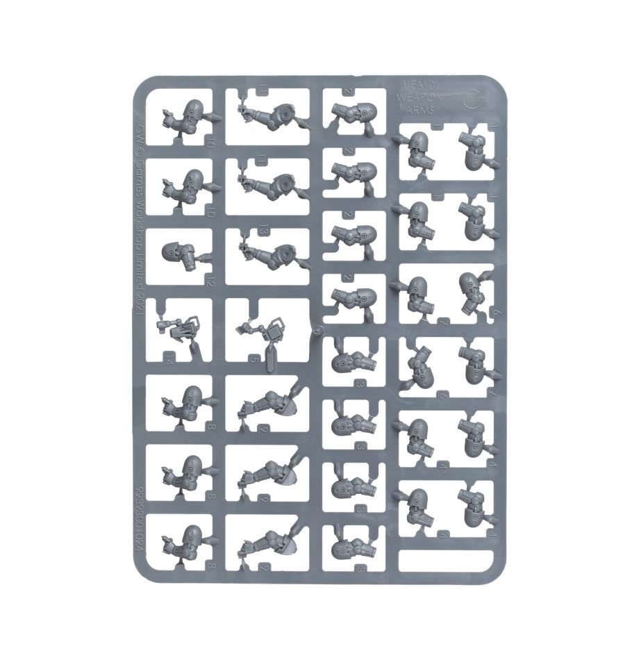Warhammer Horus Heresy: Legiones Astartes - Heavy Weapons Upgrade Set (Volkite Culverins, Lascannons, and Autocannons)