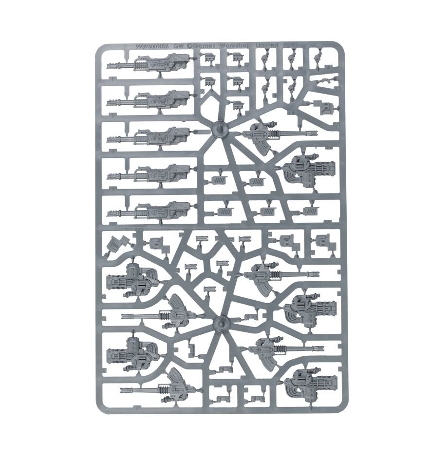 Warhammer Horus Heresy: Legiones Astartes - Heavy Weapons Upgrade Set (Volkite Culverins, Lascannons, and Autocannons)