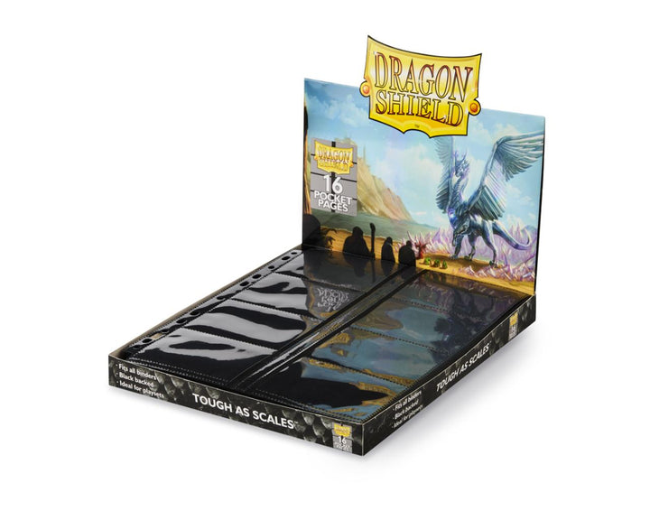 16-Pocket Pages Clear (50 Pages) - Dragon Shield (AT-10302)