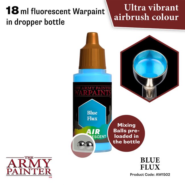 Warpaints Air Fluorescent: Blue Flux (The Army Painter) (AW1502) (95)