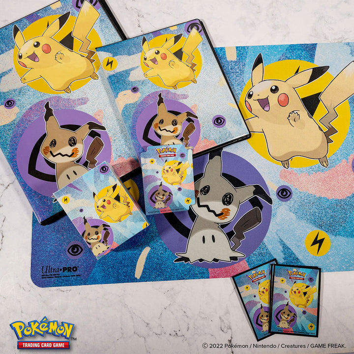 Pikachu & Mimikyu Full-View Deck Box for Pokémon (Ultra PRO)