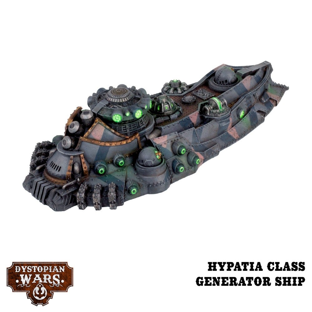 Dystopian Wars: Hypatia Battlefleet Set