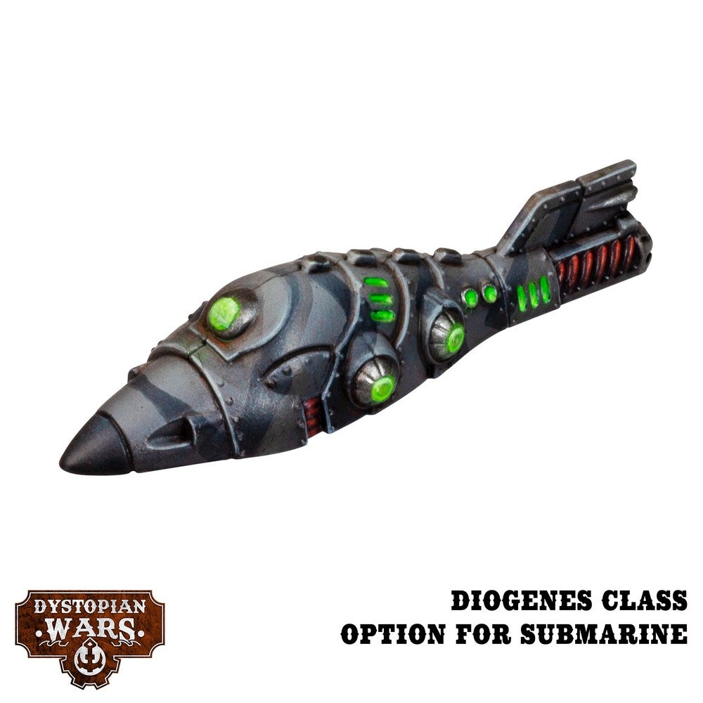 Dystopian Wars: Hypatia Battlefleet Set