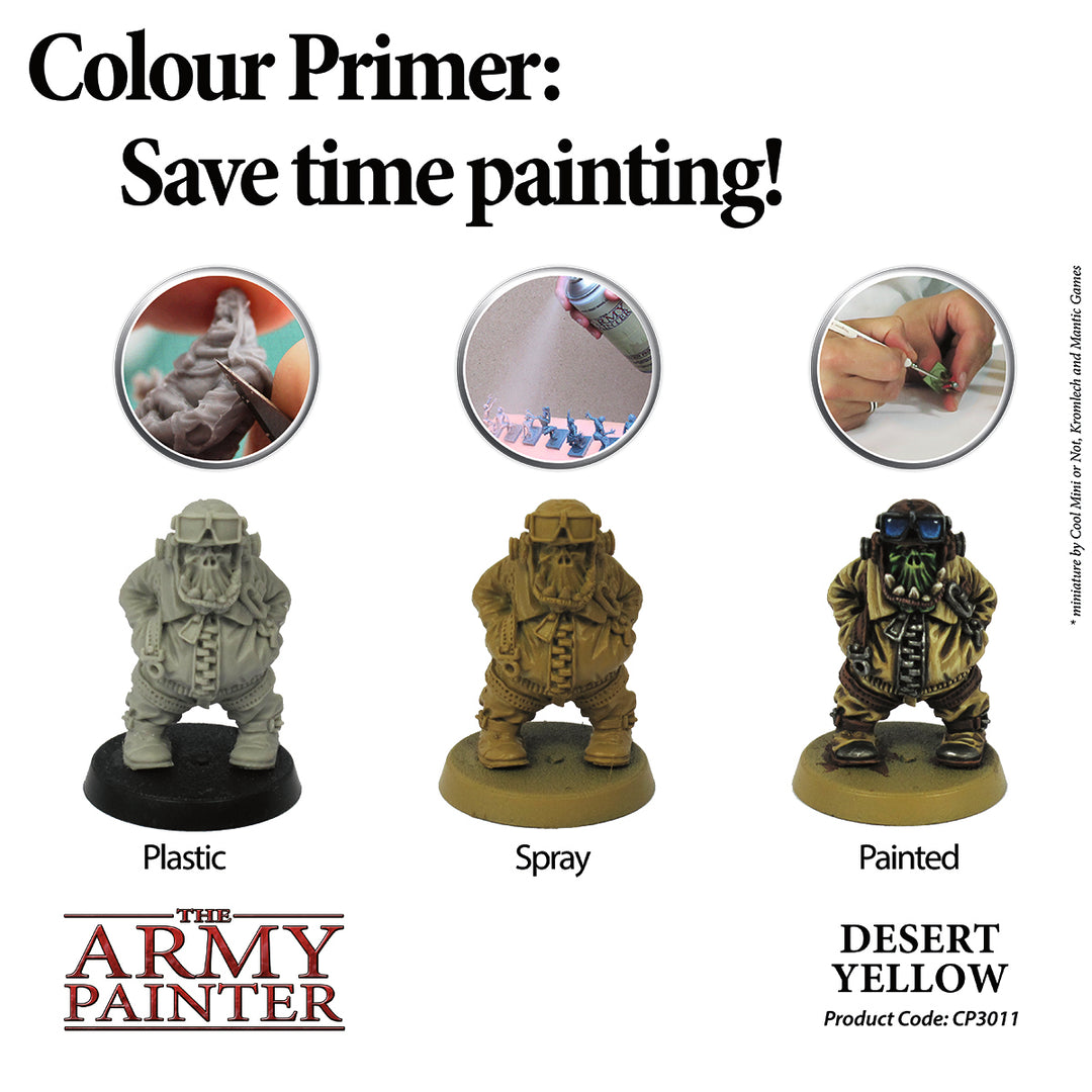 Colour Primers - Desert Yellow (The Army Painter) (CP3011) - Transportskadet