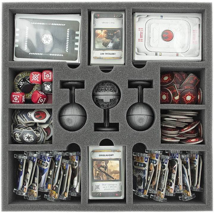 Feldherr Star Wars Rebellion, Foam tray value set (AF04Set)