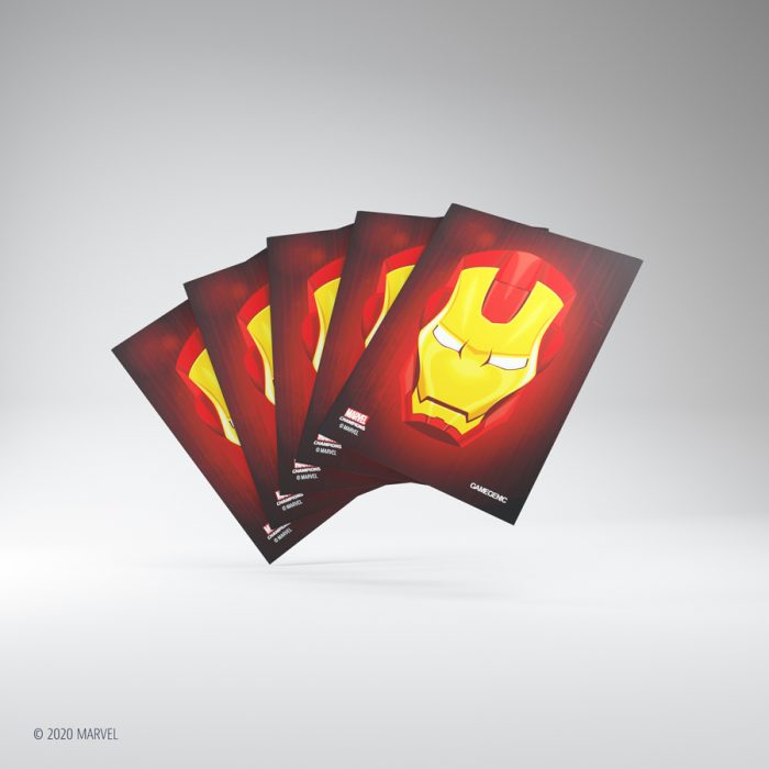 Gamegenic Marvel Champions Art Sleeves - Iron Man