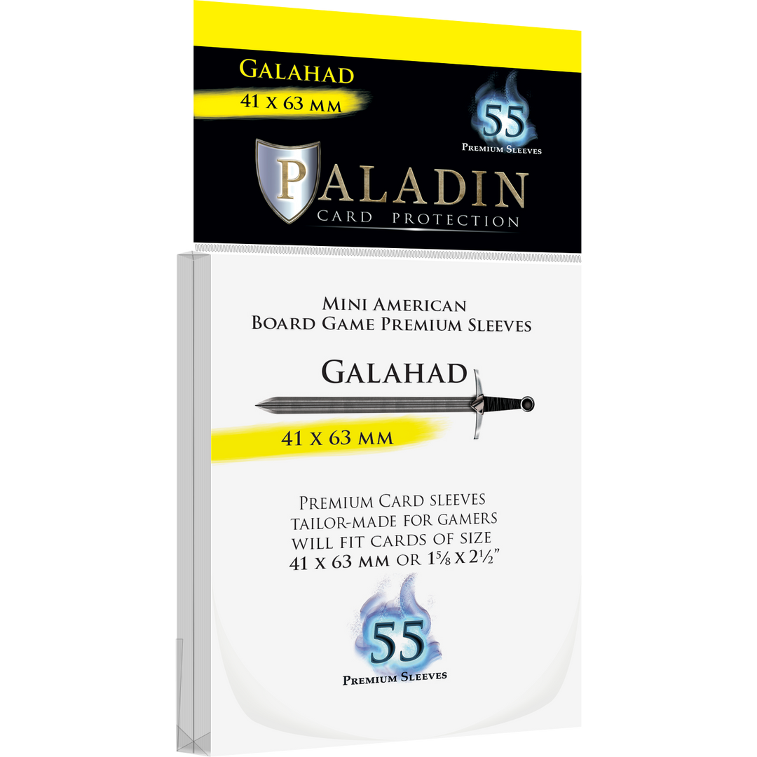 Paladin Sleeves - Galahad (41x63mm, Mini American)