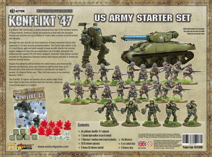 Konflikt '47: US Army Starter Set